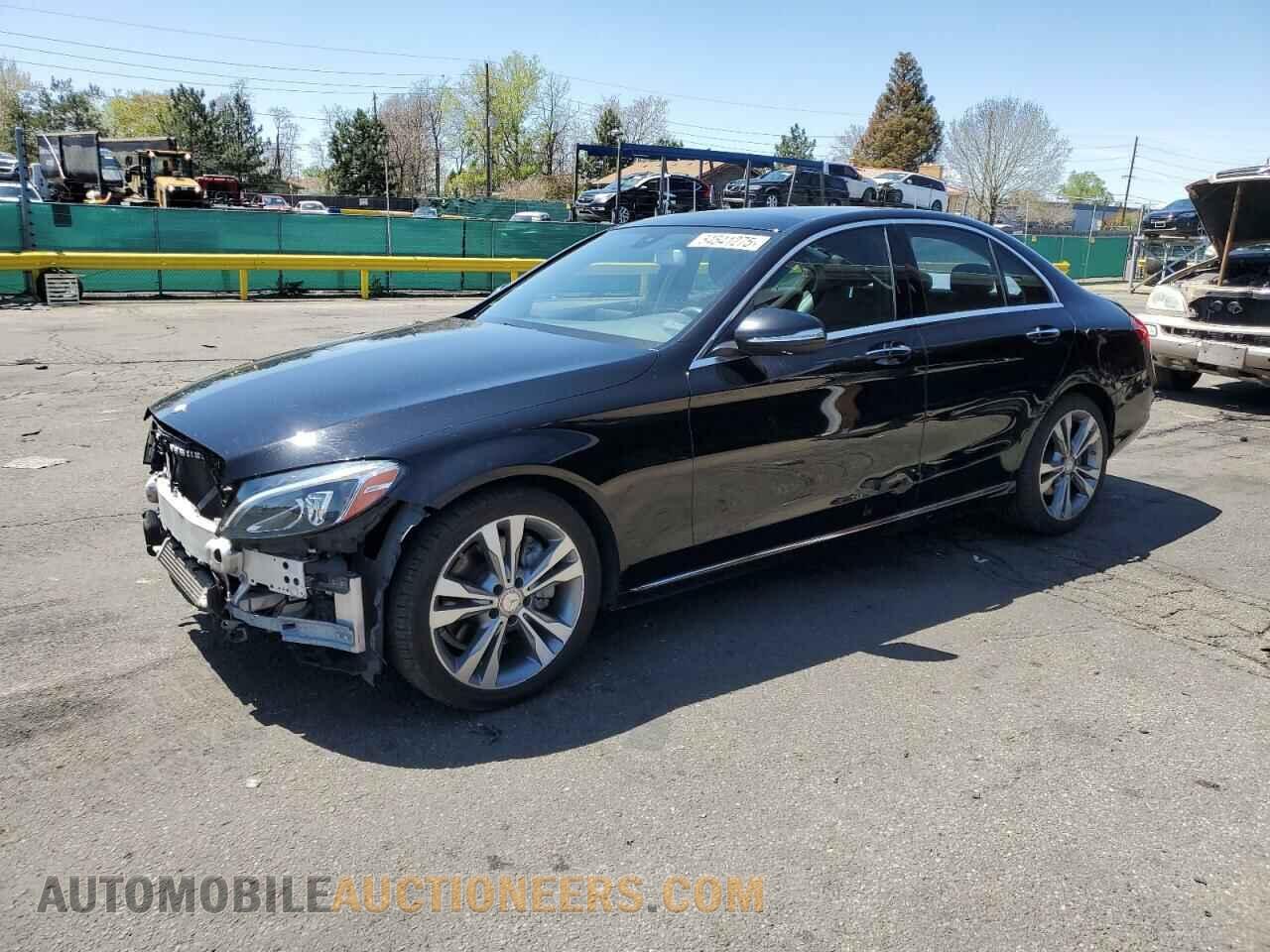 55SWF4JB6FU063239 MERCEDES-BENZ C-CLASS 2015