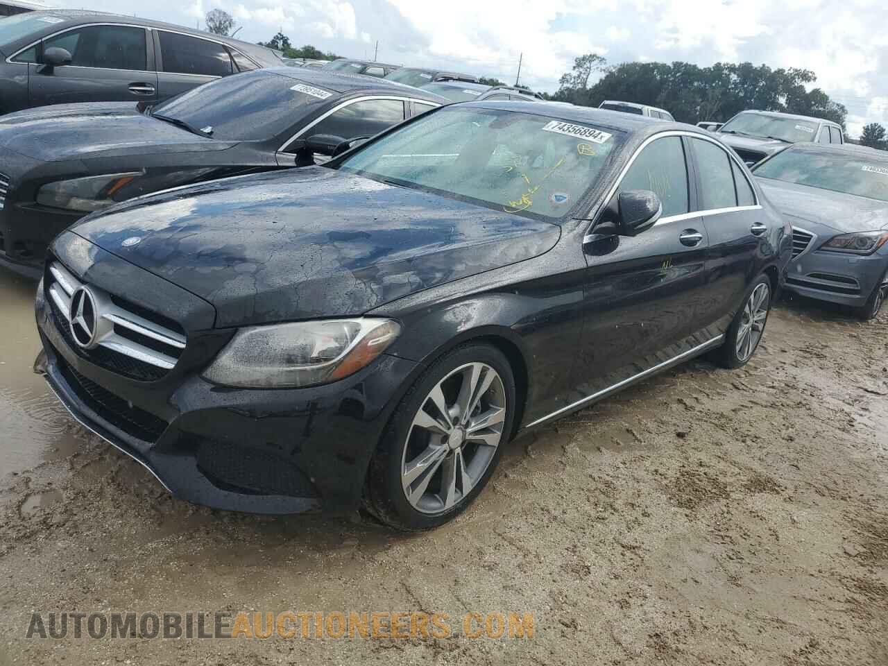 55SWF4JB6FU073477 MERCEDES-BENZ C-CLASS 2015