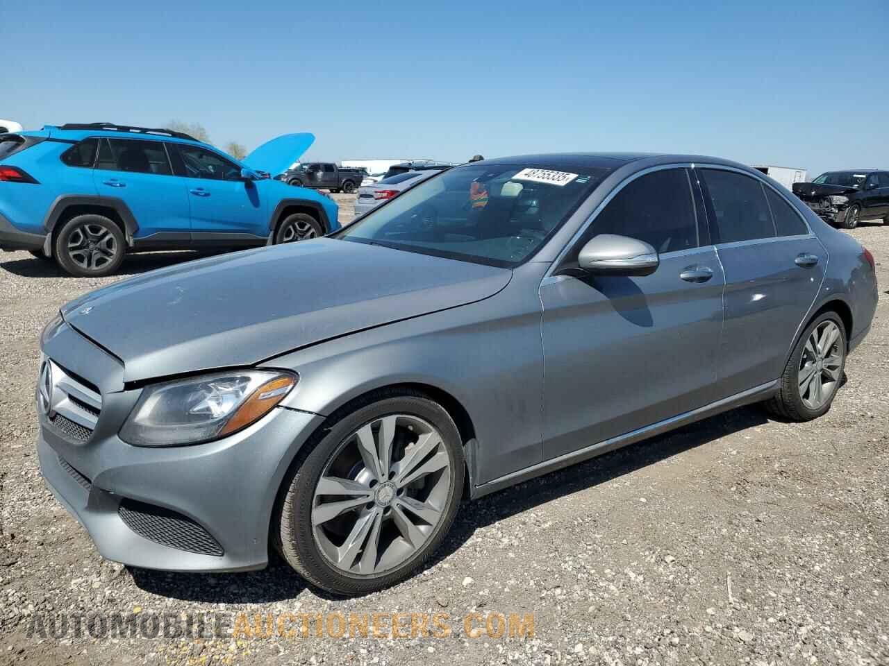 55SWF4JB6FU074158 MERCEDES-BENZ C-CLASS 2015