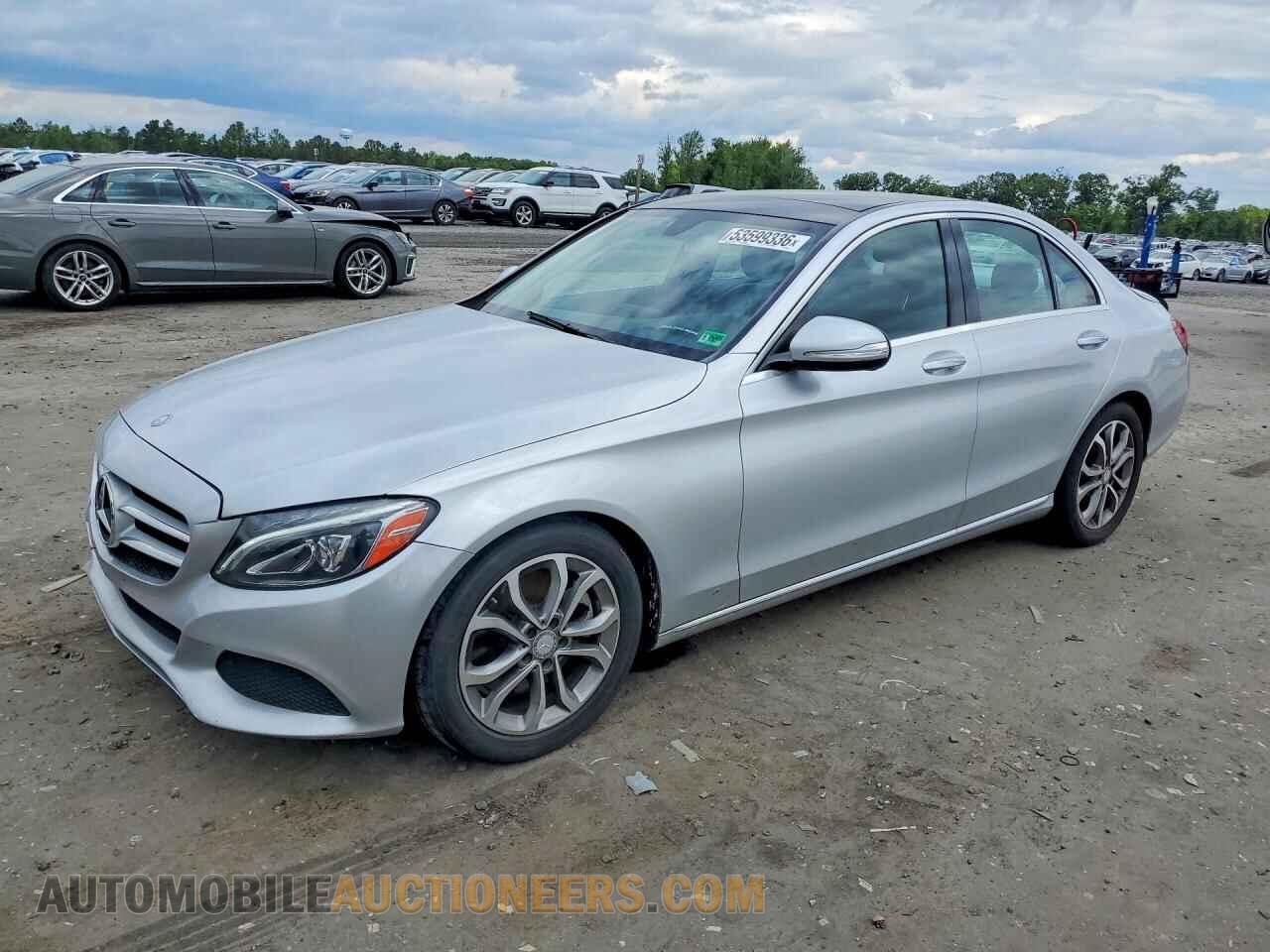 55SWF4JB6FU075083 MERCEDES-BENZ C-CLASS 2015