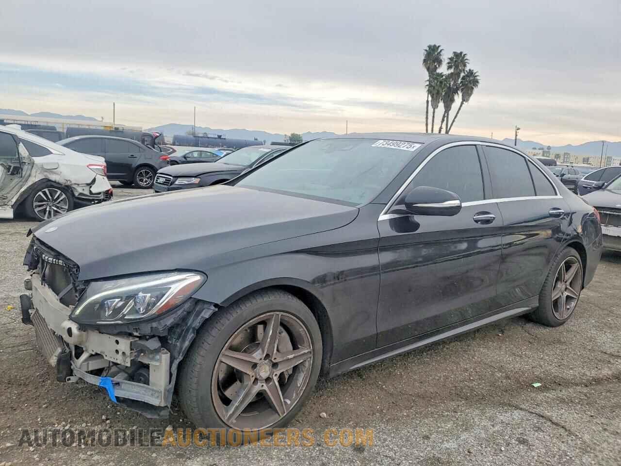 55SWF4JB6FU077772 MERCEDES-BENZ C-CLASS 2015