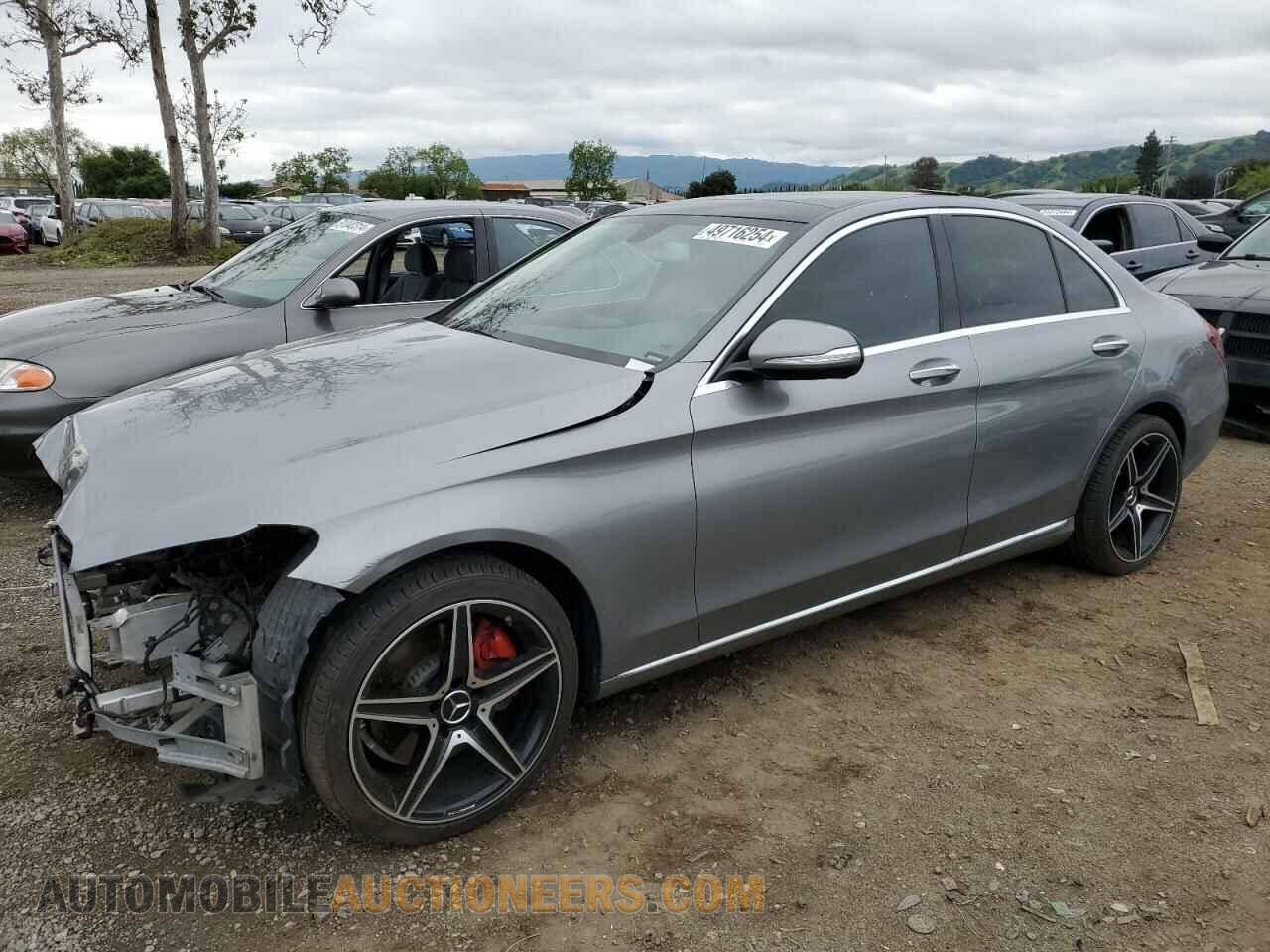 55SWF4JB6FU081949 MERCEDES-BENZ C-CLASS 2015