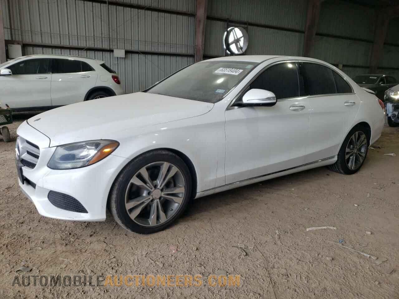 55SWF4JB6FU082258 MERCEDES-BENZ C-CLASS 2015