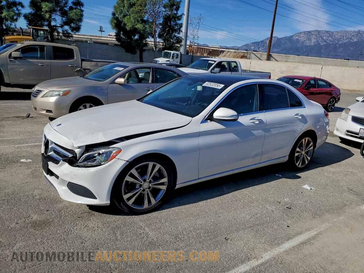 55SWF4JB6FU083331 MERCEDES-BENZ C-CLASS 2015