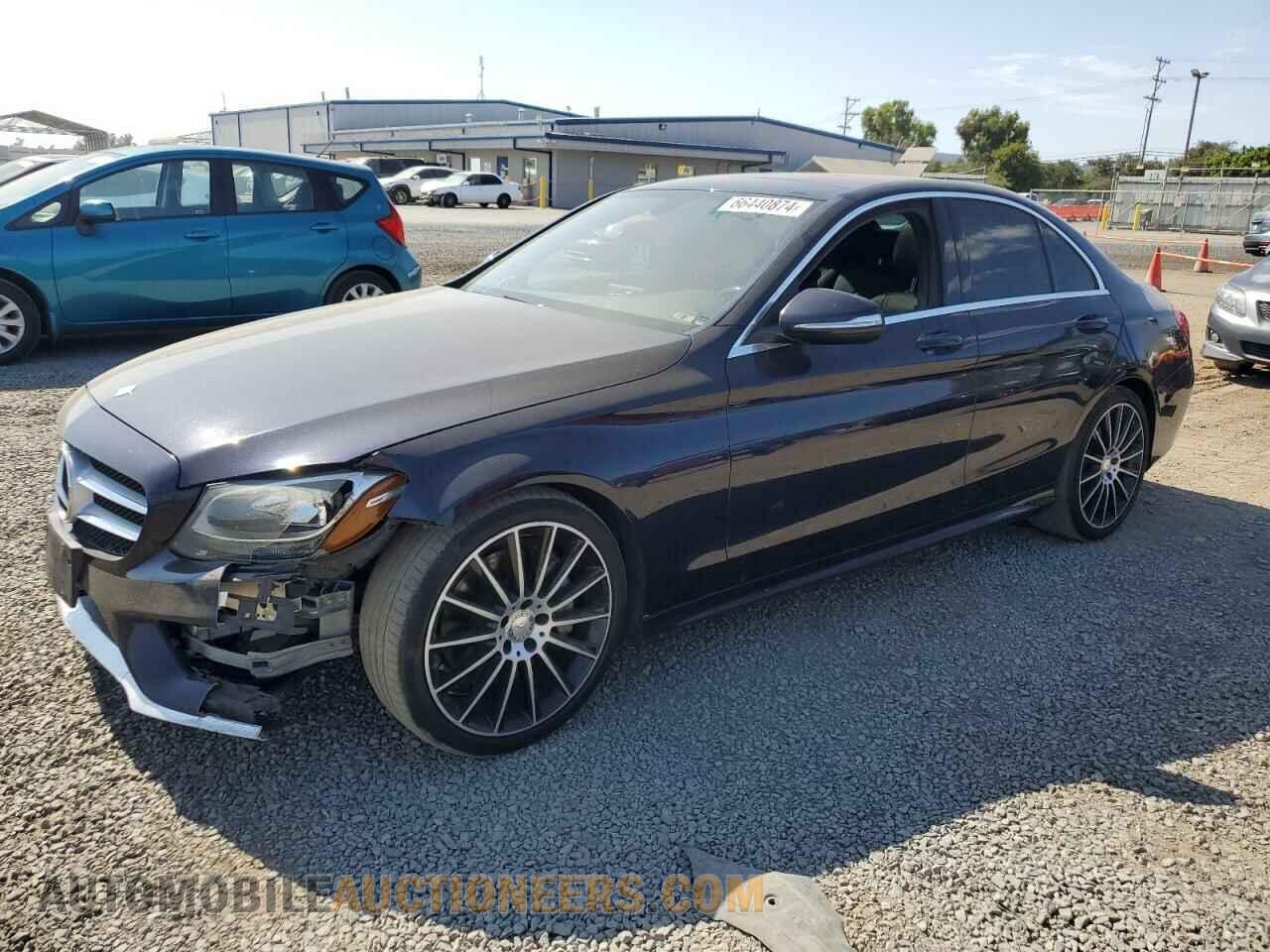 55SWF4JB6FU093700 MERCEDES-BENZ C-CLASS 2015