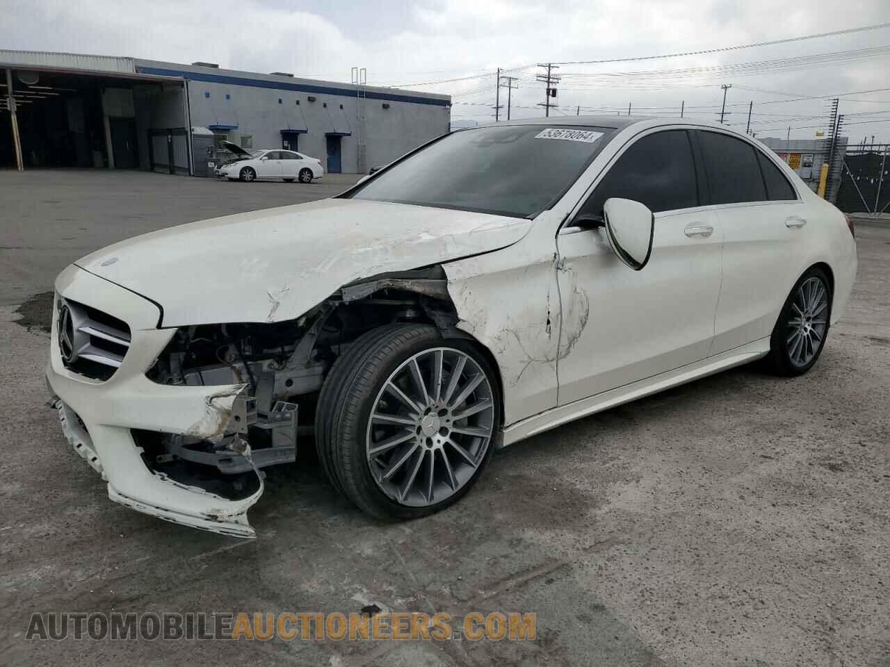 55SWF4JB6GU122873 MERCEDES-BENZ C-CLASS 2016