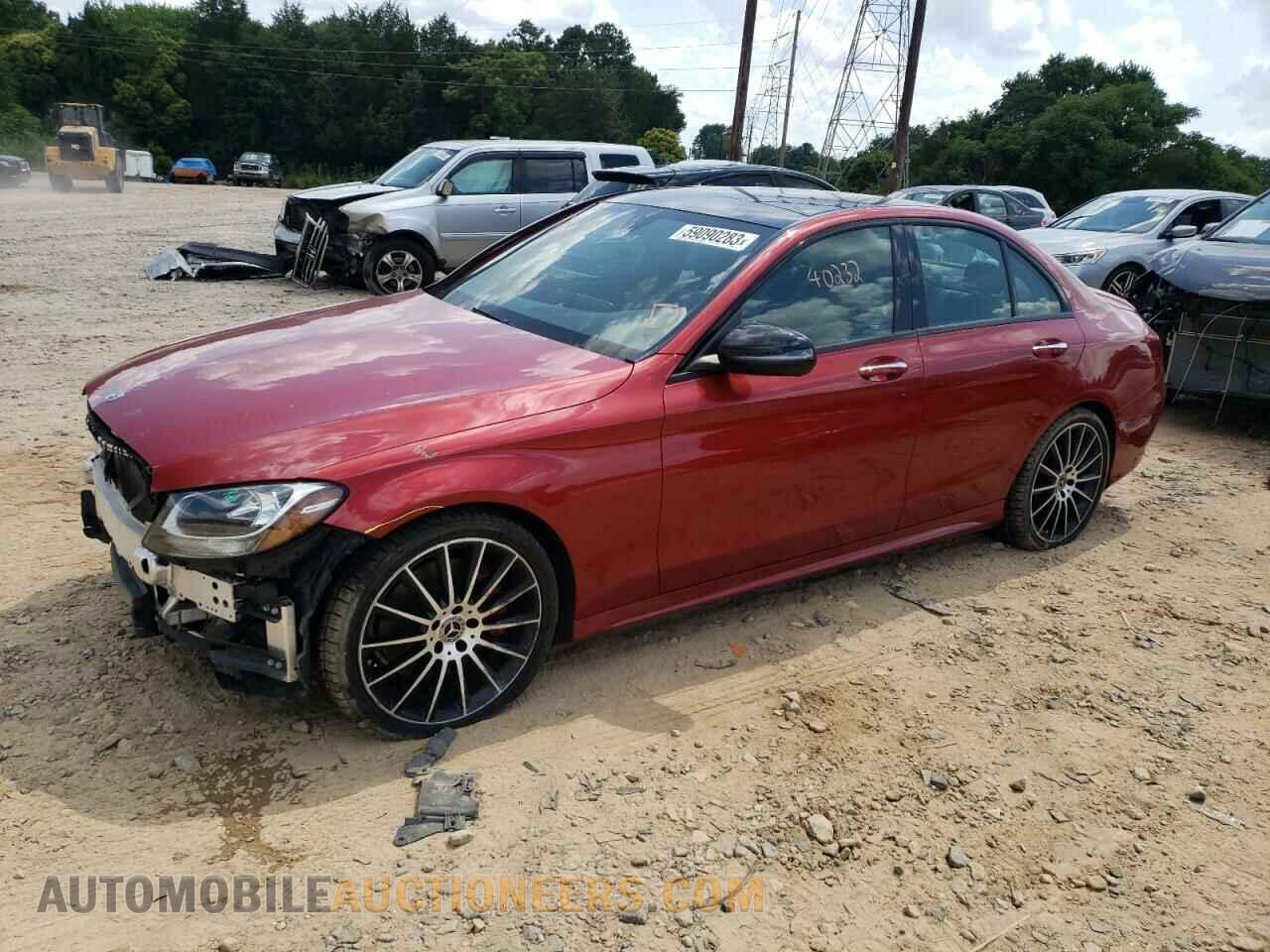 55SWF4JB6JU252501 MERCEDES-BENZ C-CLASS 2018