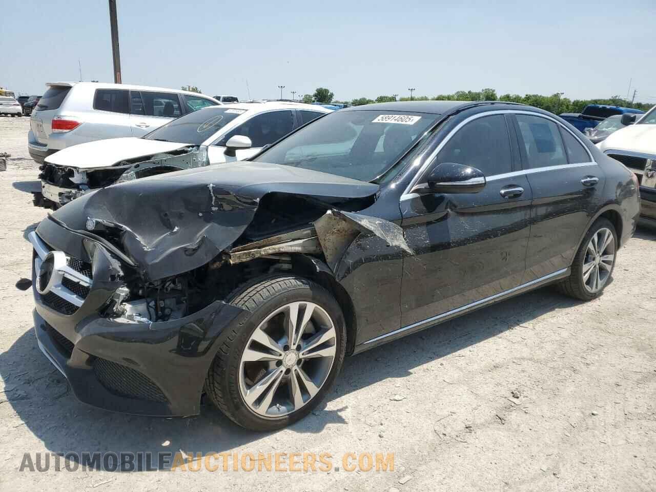 55SWF4JB7FU044327 MERCEDES-BENZ C-CLASS 2015