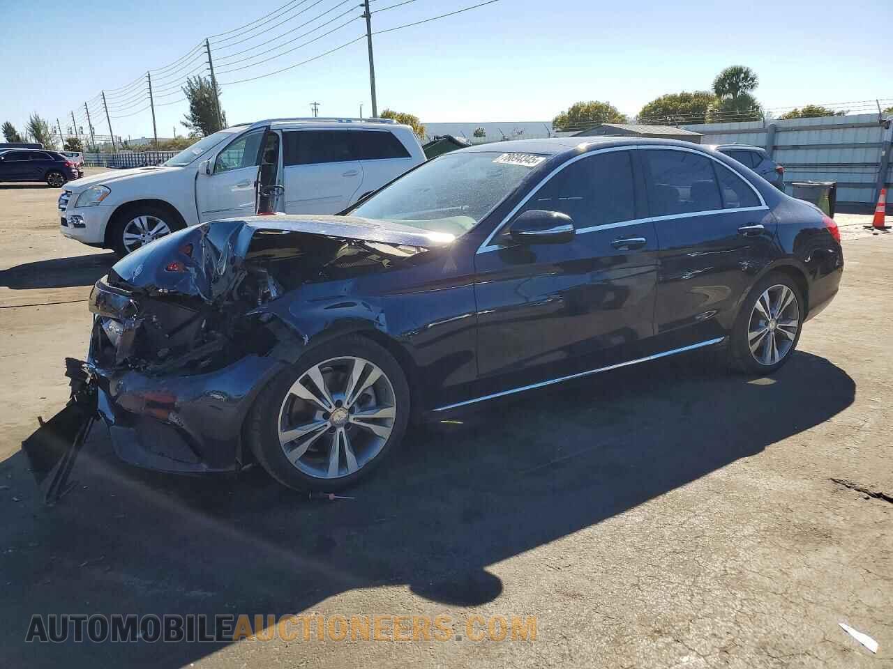55SWF4JB7FU057403 MERCEDES-BENZ C-CLASS 2015