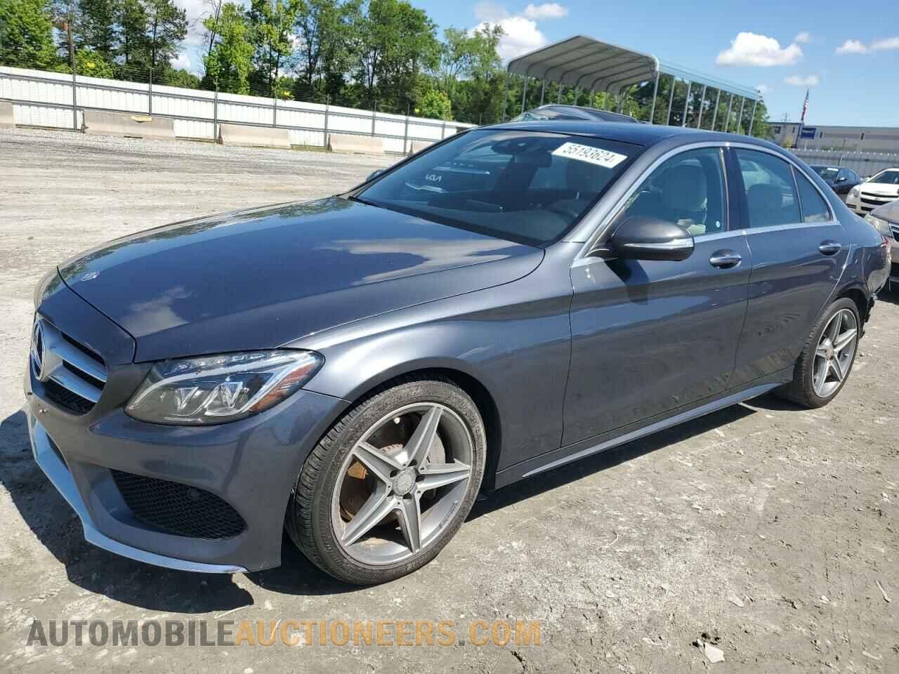 55SWF4JB7FU063024 MERCEDES-BENZ C-CLASS 2015