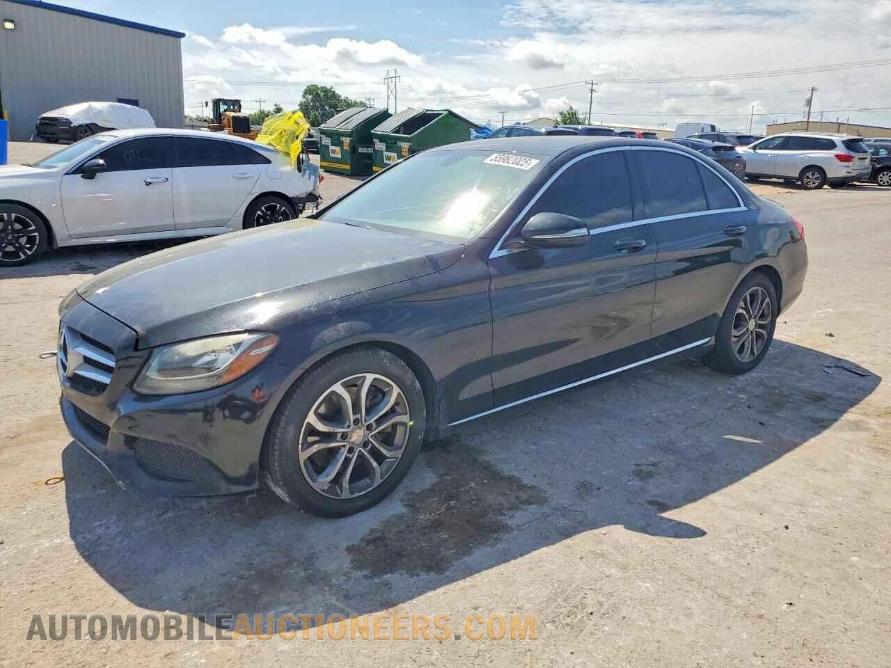 55SWF4JB7FU068384 MERCEDES-BENZ C-CLASS 2015