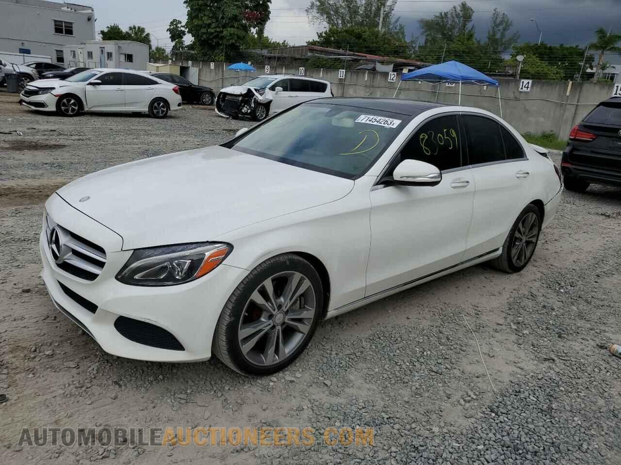 55SWF4JB7FU070281 MERCEDES-BENZ C-CLASS 2015