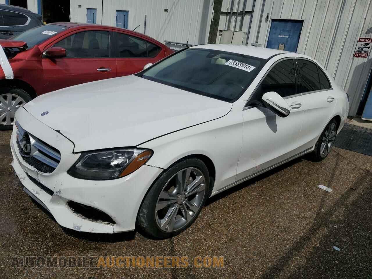 55SWF4JB7FU071284 MERCEDES-BENZ C-CLASS 2015