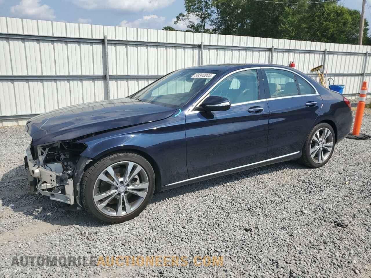 55SWF4JB7FU072838 MERCEDES-BENZ C-CLASS 2015