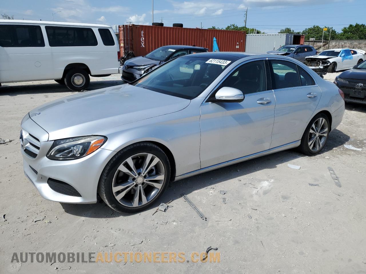 55SWF4JB7FU078381 MERCEDES-BENZ C-CLASS 2015