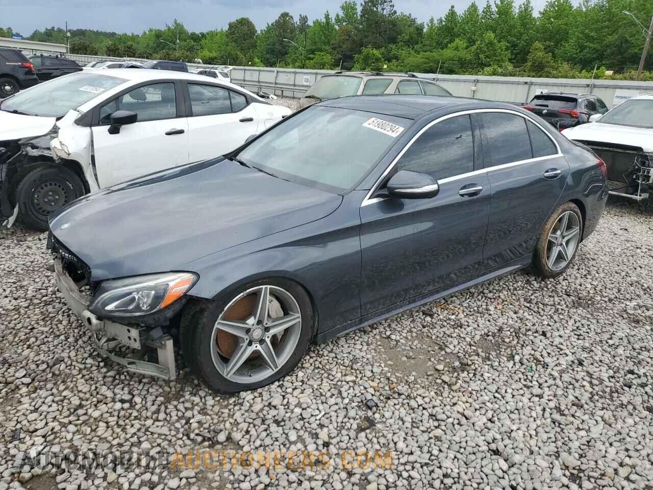 55SWF4JB7FU089686 MERCEDES-BENZ C-CLASS 2015