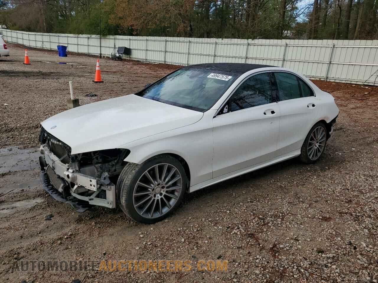 55SWF4JB7FU093589 MERCEDES-BENZ C-CLASS 2015