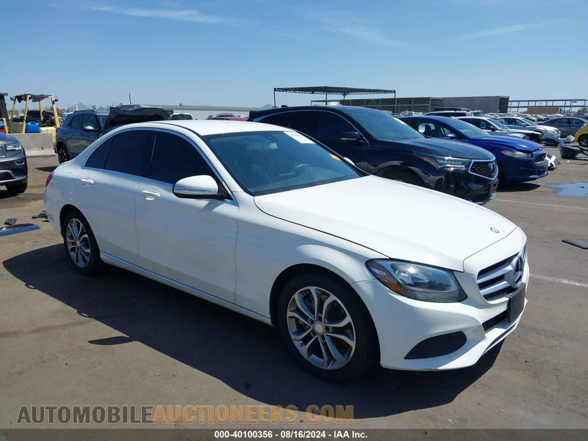 55SWF4JB7FU094127 MERCEDES-BENZ C 300 2015