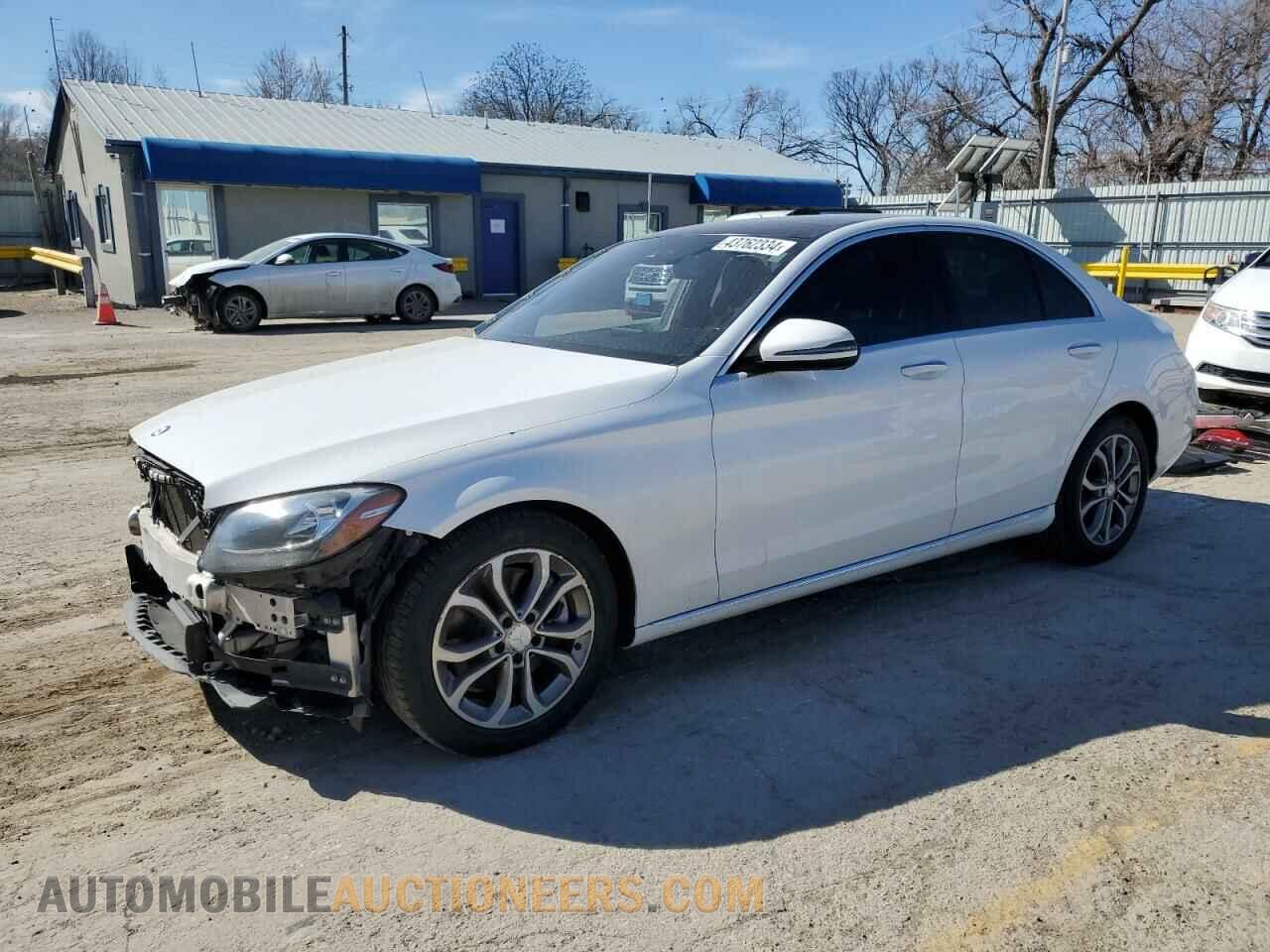 55SWF4JB7GU146129 MERCEDES-BENZ C-CLASS 2016