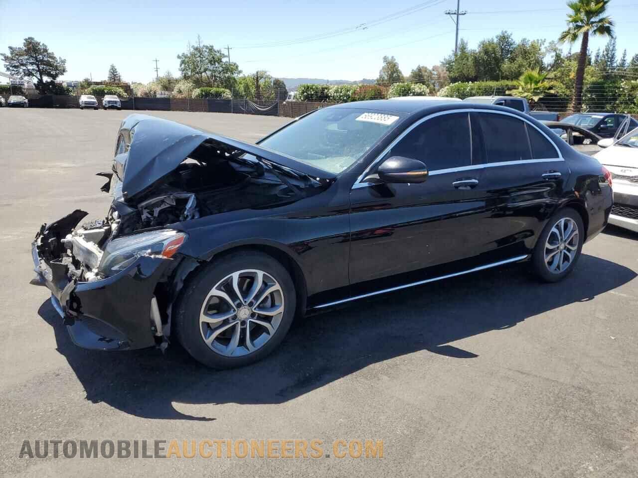 55SWF4JB7GU147572 MERCEDES-BENZ C-CLASS 2016
