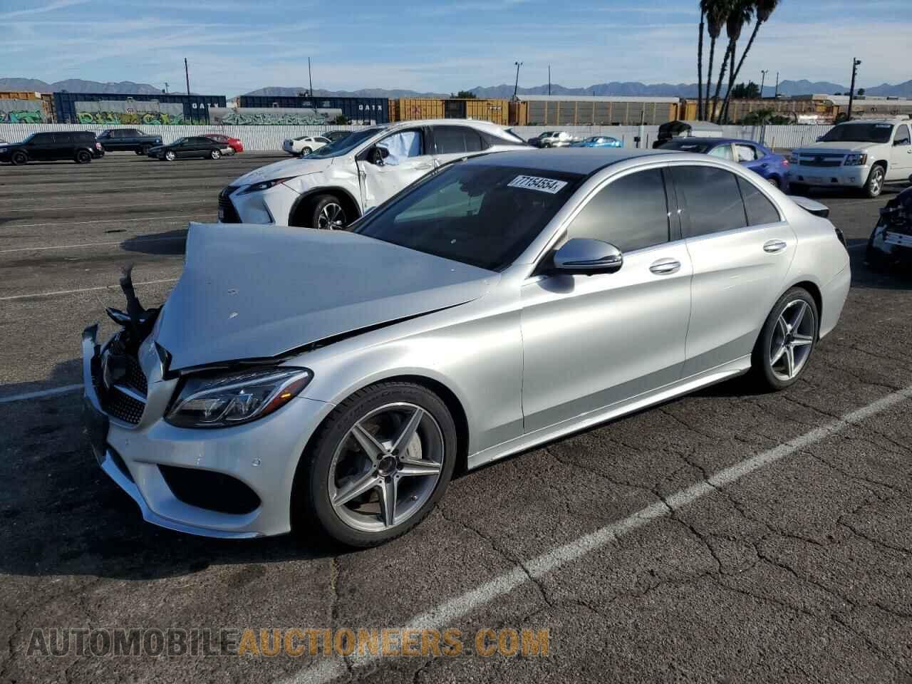 55SWF4JB7HU200725 MERCEDES-BENZ C-CLASS 2017