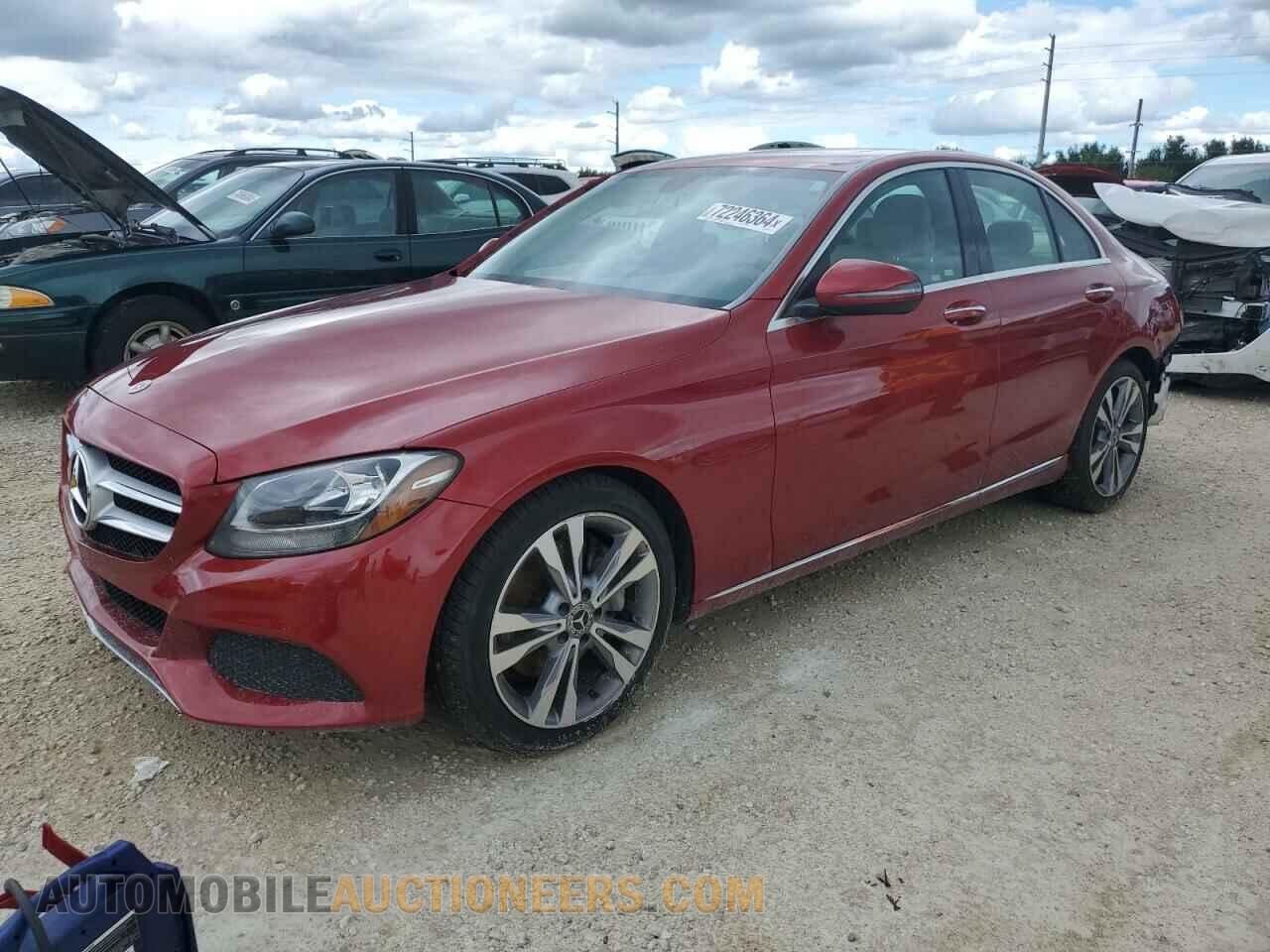 55SWF4JB7JU266357 MERCEDES-BENZ C-CLASS 2018