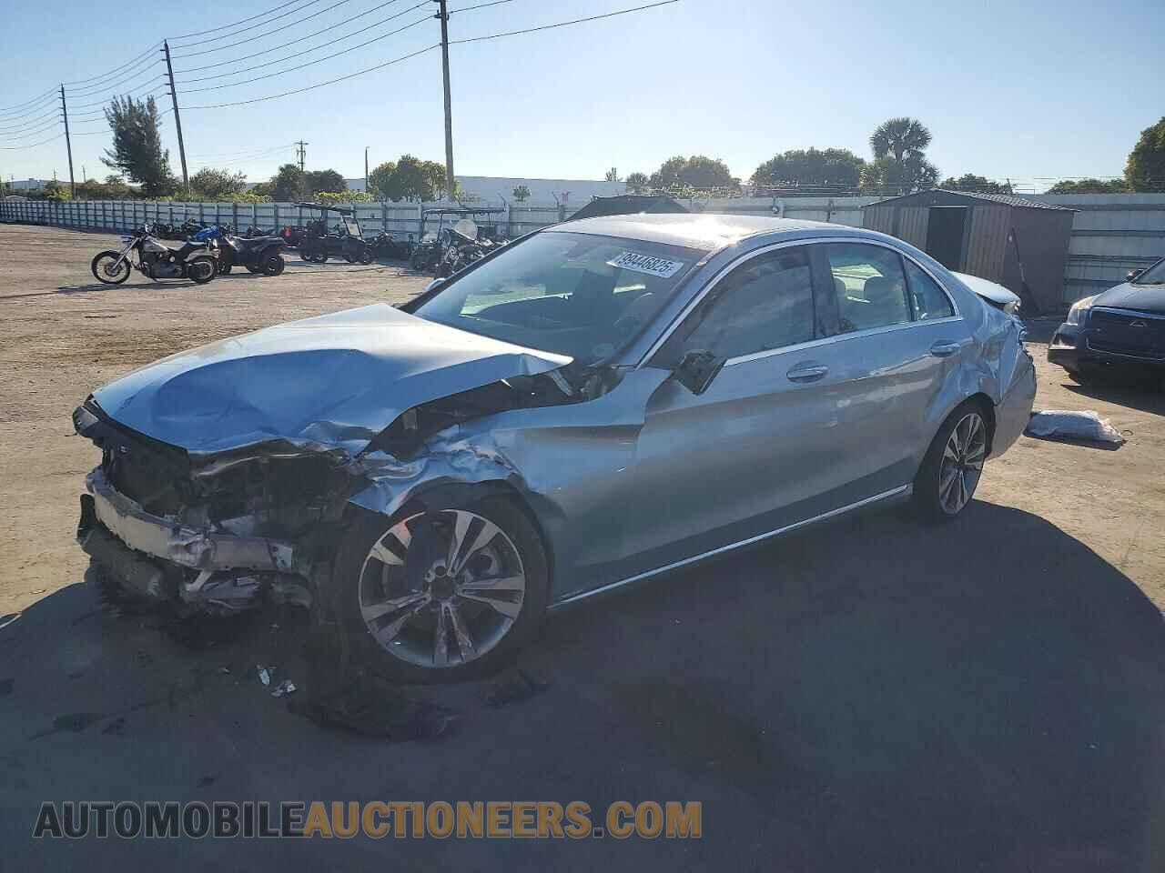 55SWF4JB8FU054591 MERCEDES-BENZ C-CLASS 2015