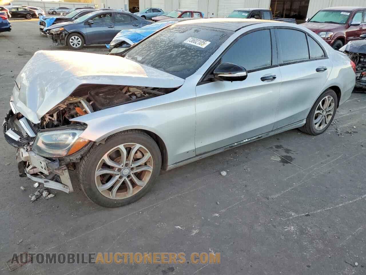 55SWF4JB8FU064568 MERCEDES-BENZ C-CLASS 2015