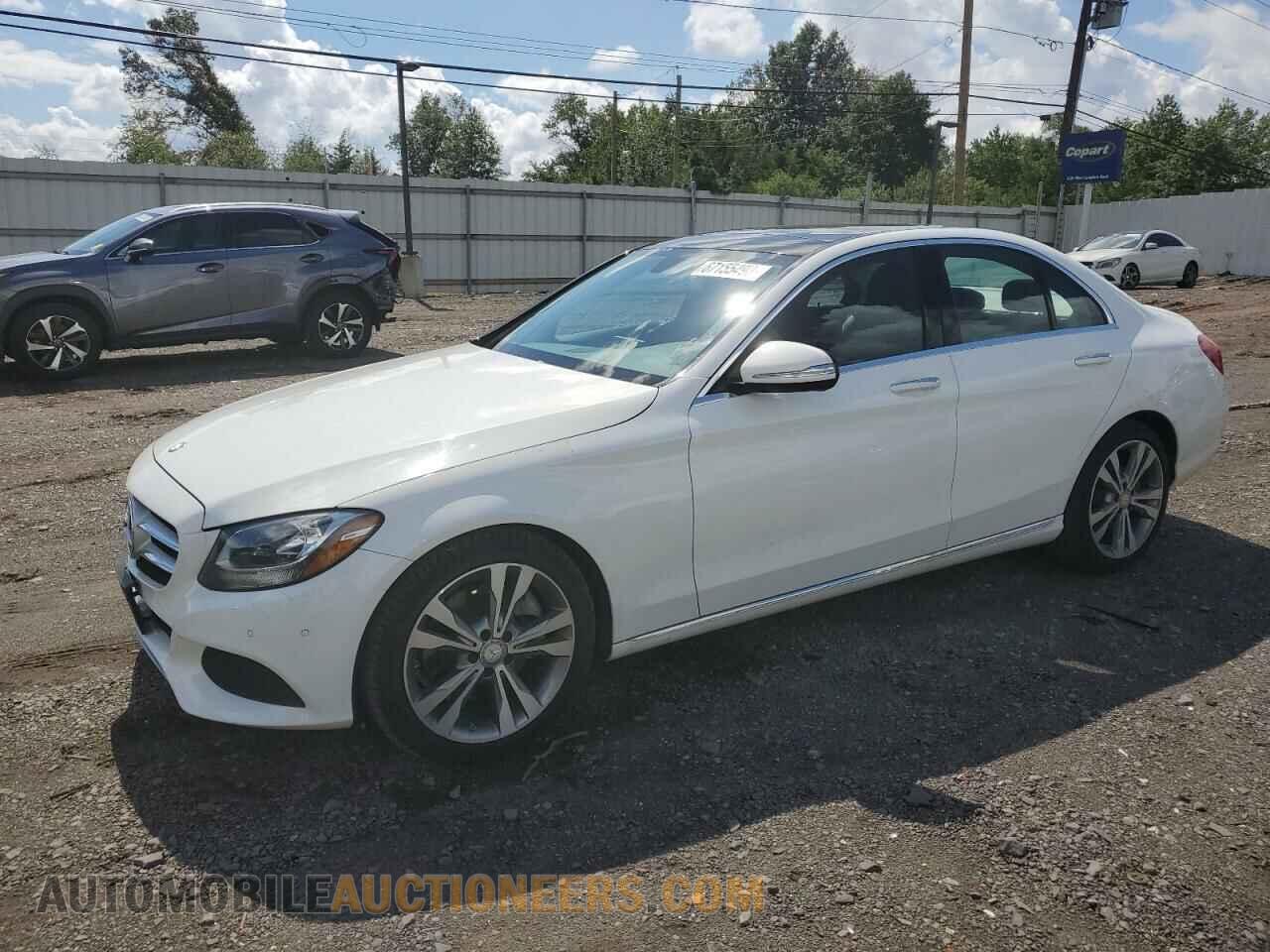 55SWF4JB8FU093004 MERCEDES-BENZ C-CLASS 2015
