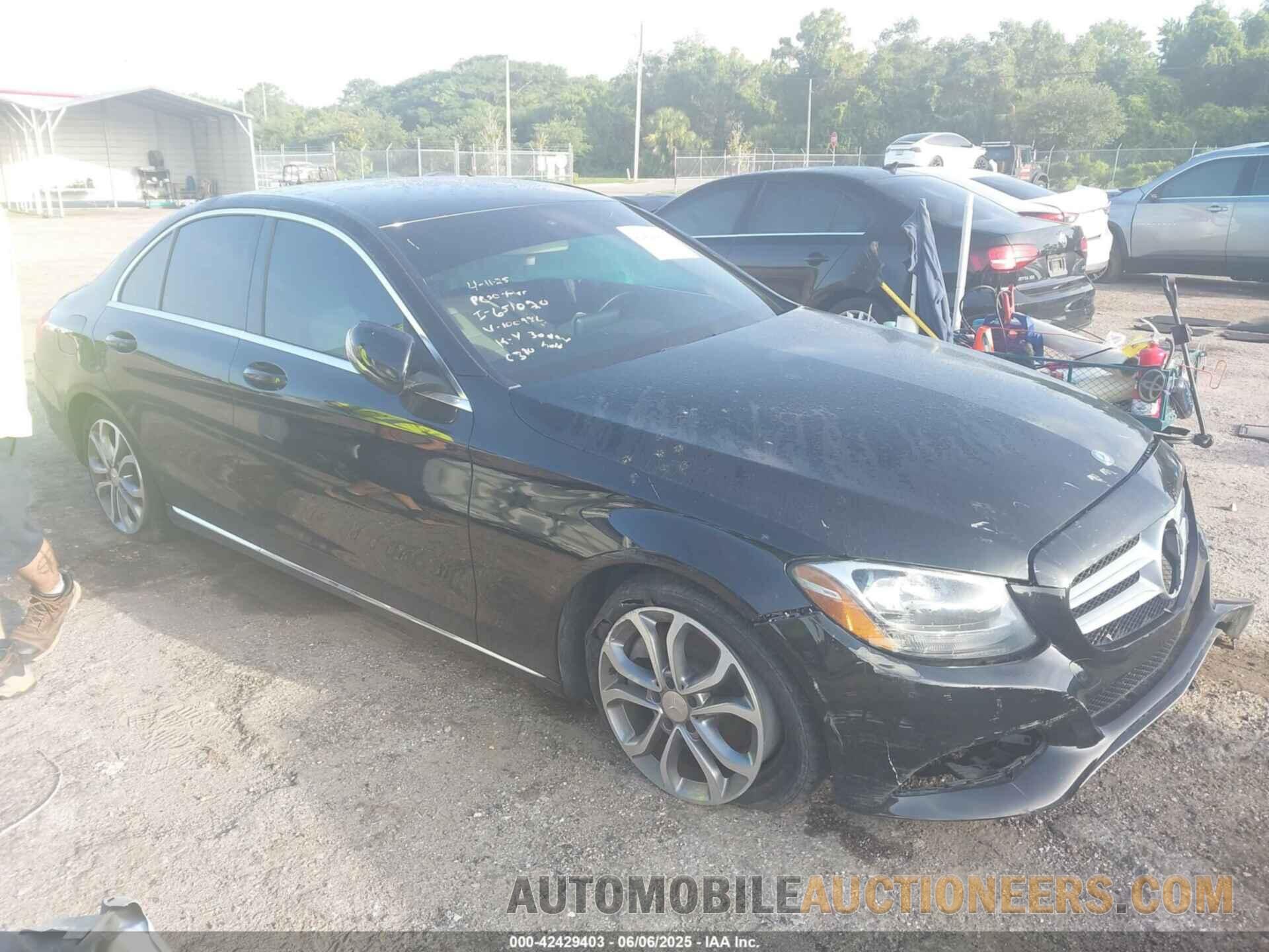 55SWF4JB8GU100986 MERCEDES-BENZ C 300 2016