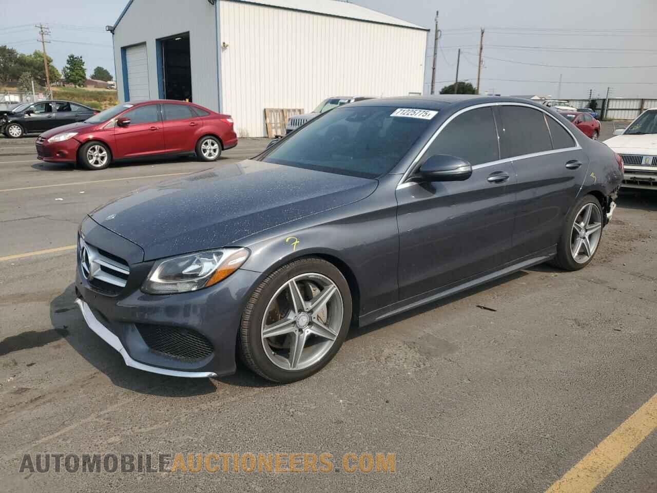 55SWF4JB8GU124821 MERCEDES-BENZ C-CLASS 2016