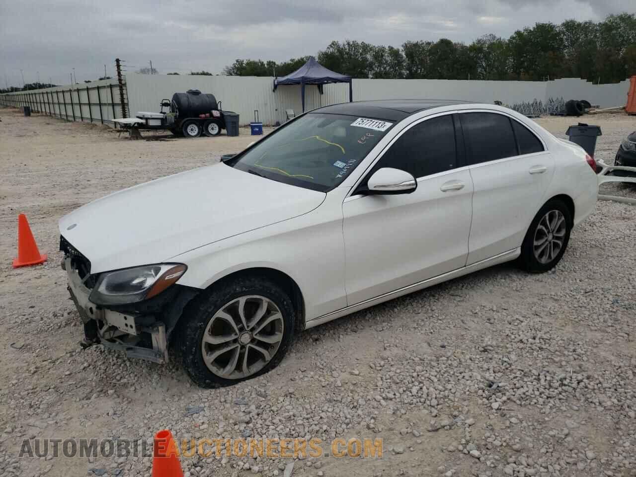 55SWF4JB9FU043776 MERCEDES-BENZ C-CLASS 2015