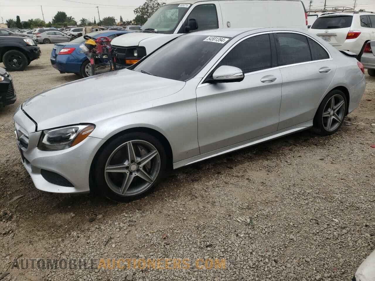 55SWF4JB9FU045656 MERCEDES-BENZ C-CLASS 2015