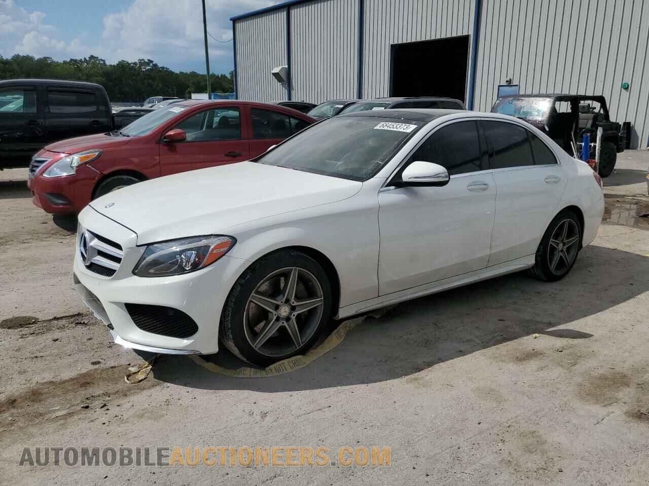 55SWF4JB9FU079063 MERCEDES-BENZ C-CLASS 2015