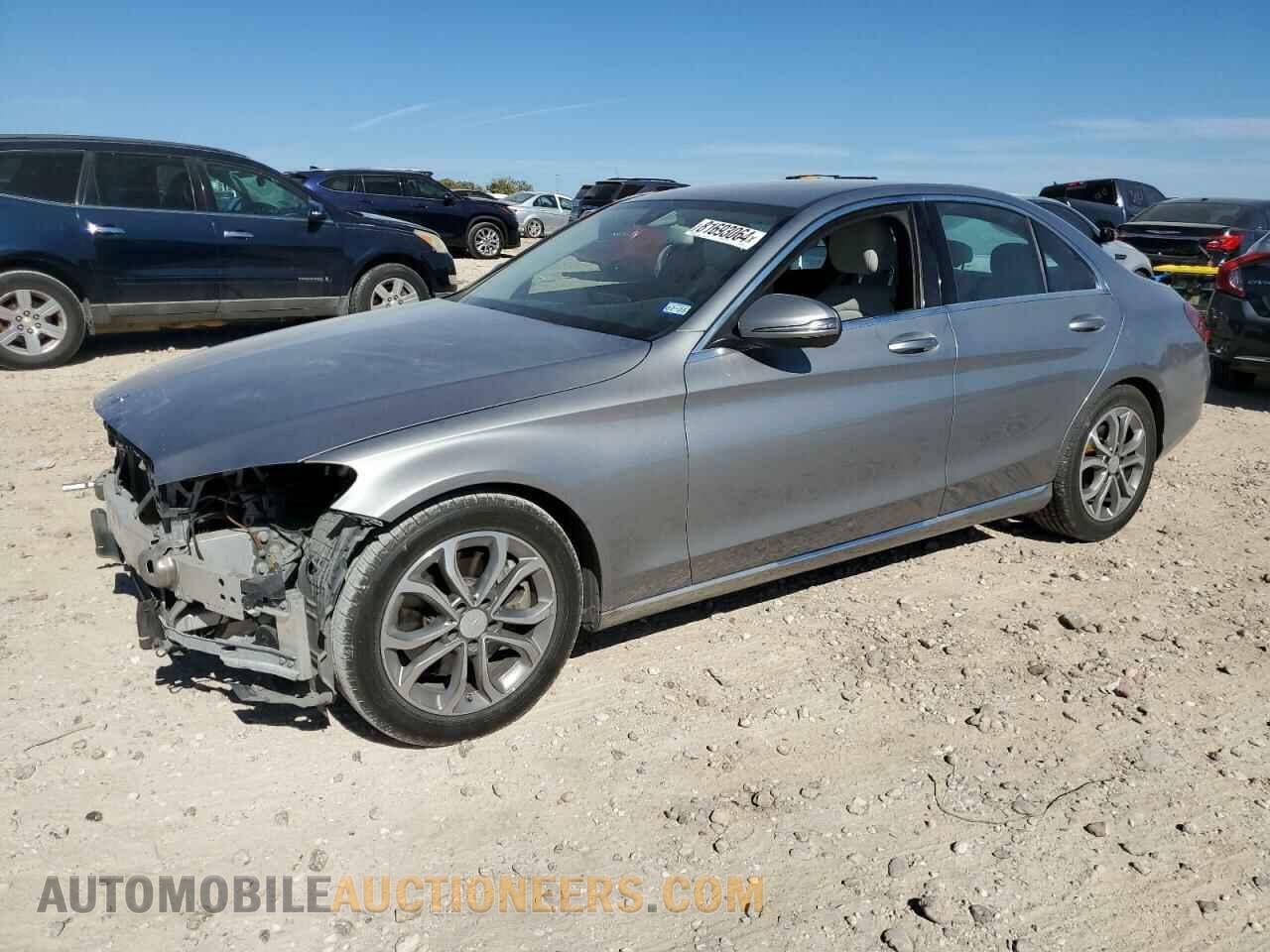 55SWF4JB9GU105338 MERCEDES-BENZ C-CLASS 2016
