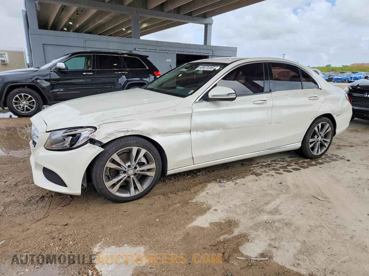 55SWF4JB9GU132992 MERCEDES-BENZ C-CLASS 2016