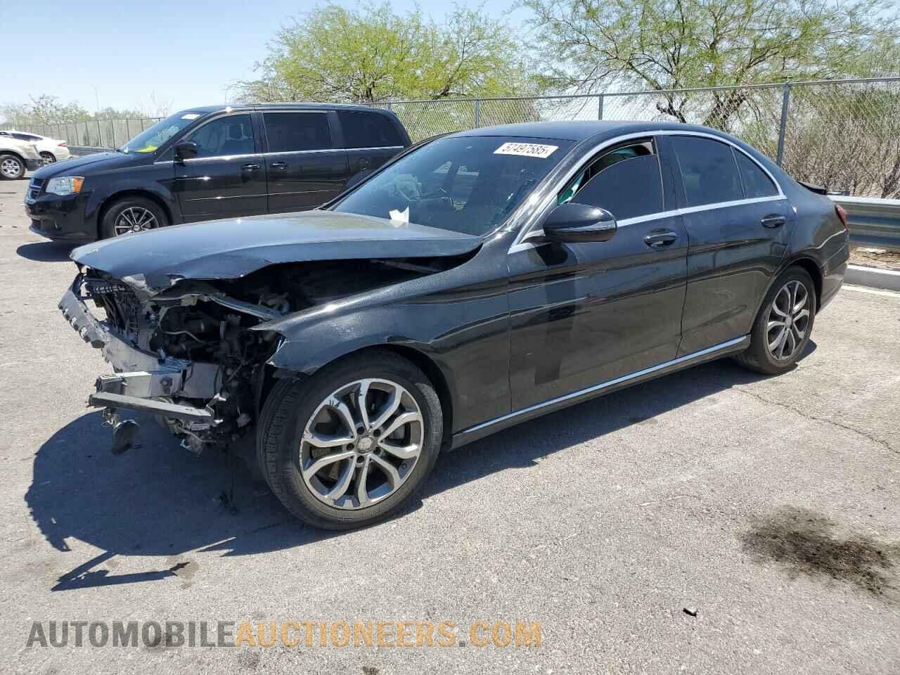55SWF4JB9GU164633 MERCEDES-BENZ C-CLASS 2016