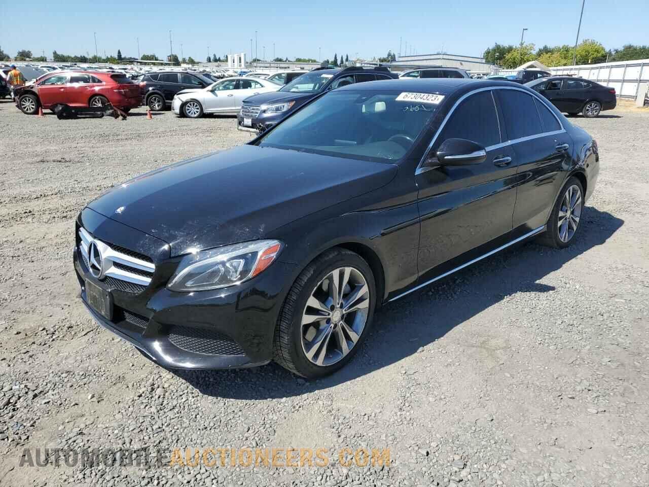 55SWF4JBXFU095014 MERCEDES-BENZ C-CLASS 2015