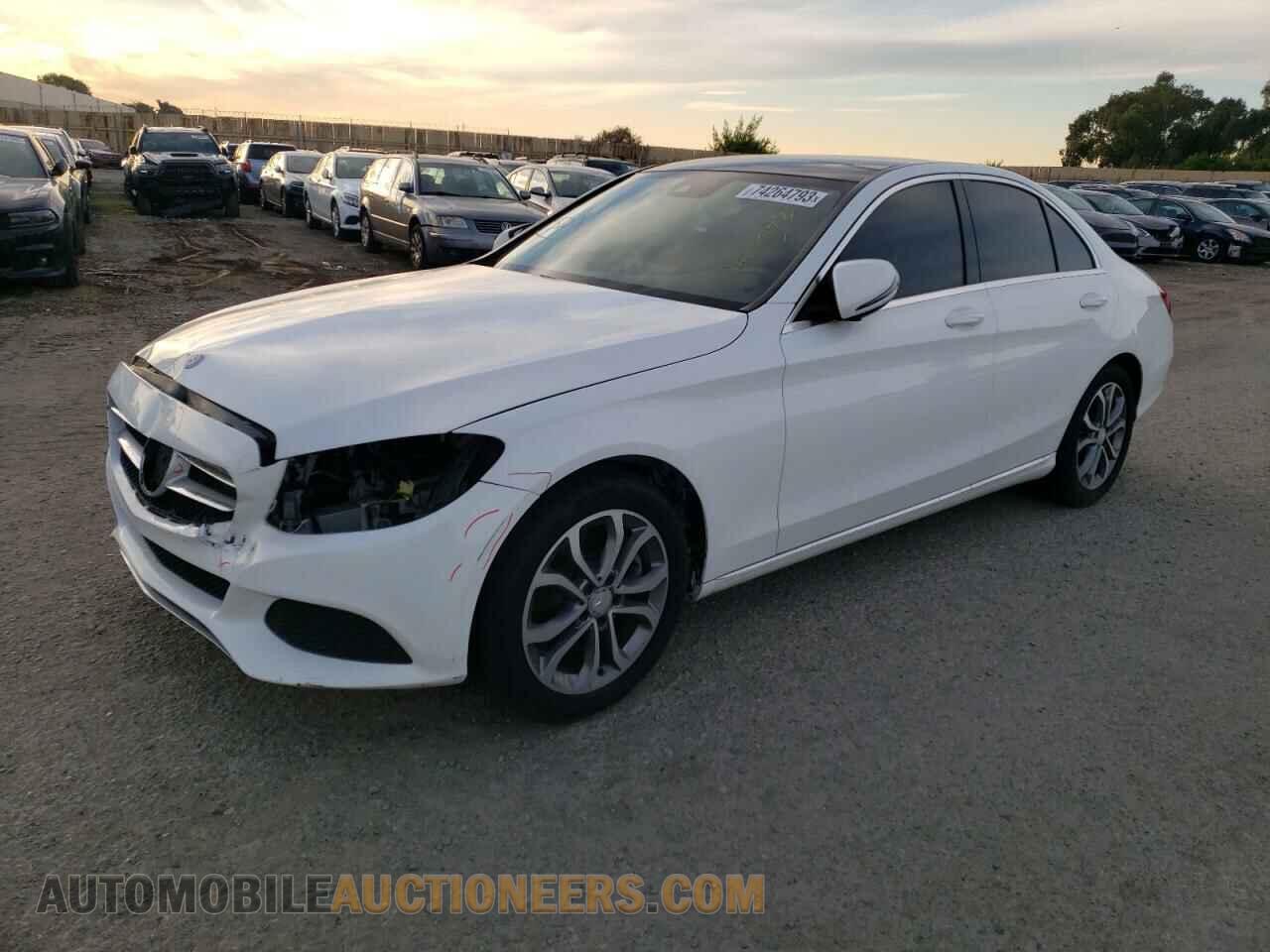 55SWF4JBXHU190045 MERCEDES-BENZ C-CLASS 2017