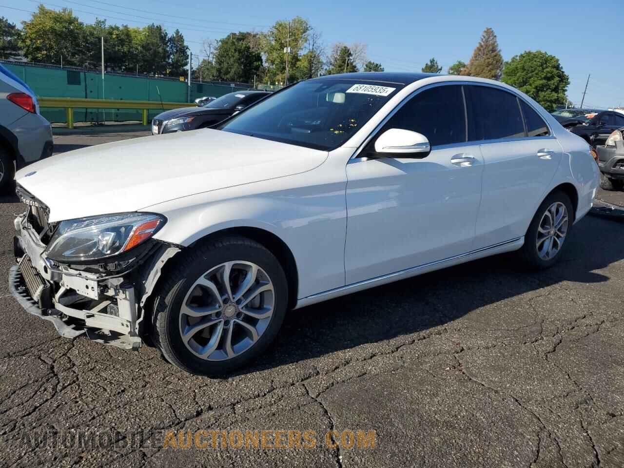 55SWF4KB0FU001074 MERCEDES-BENZ C-CLASS 2015
