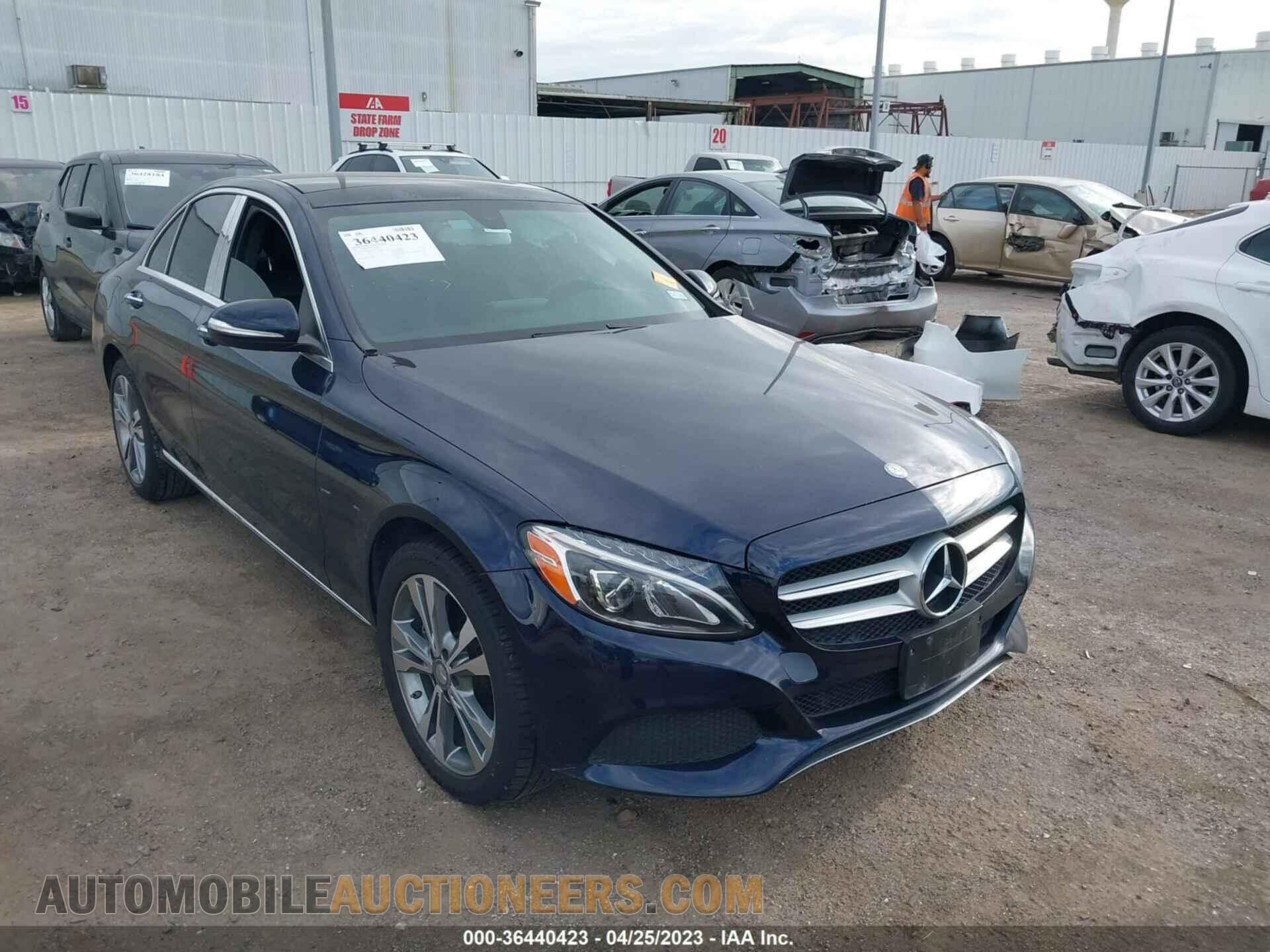 55SWF4KB0FU001639 MERCEDES-BENZ C-CLASS 2015