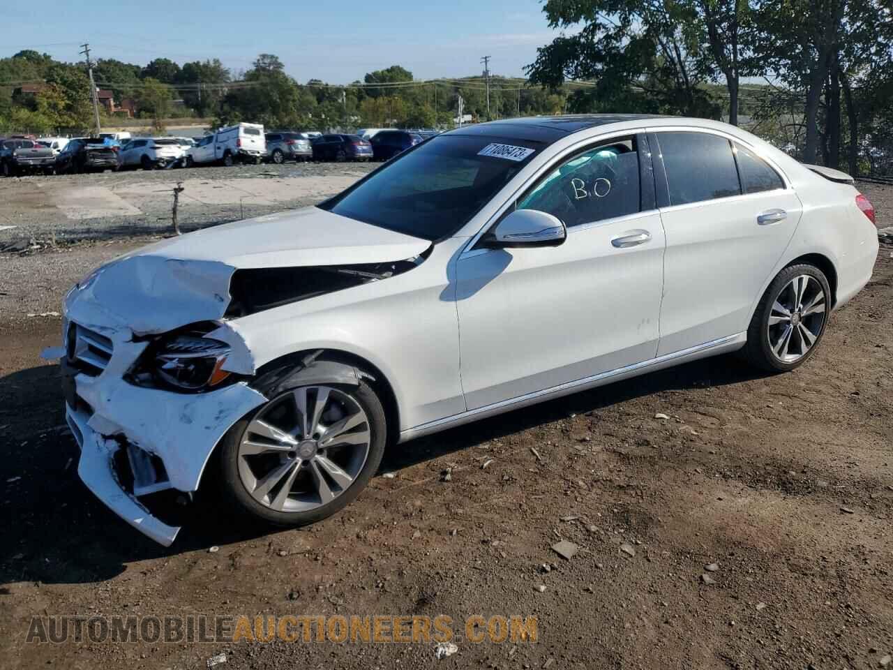 55SWF4KB0FU006064 MERCEDES-BENZ C-CLASS 2015