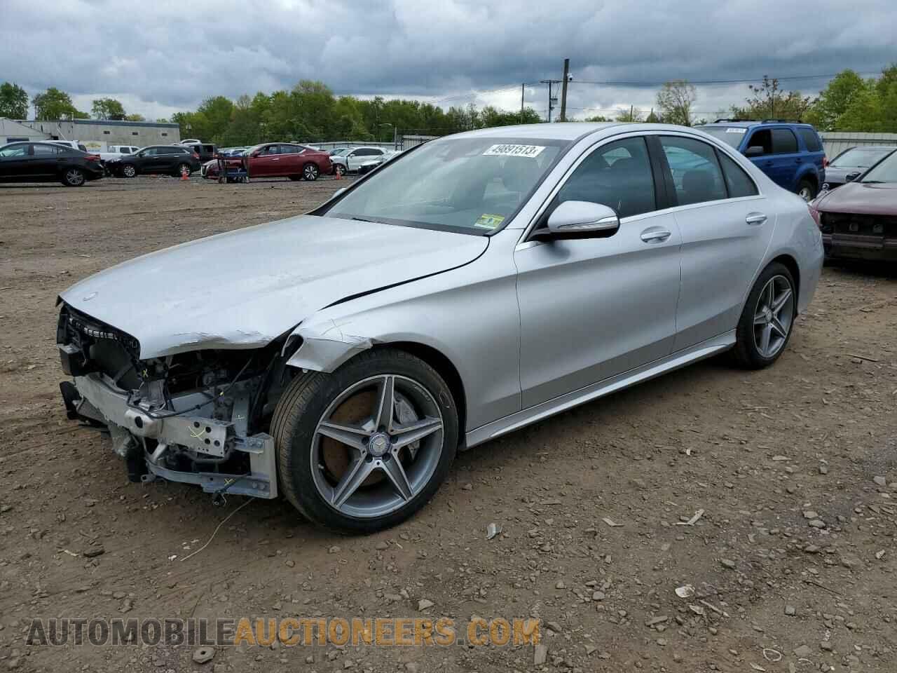 55SWF4KB0FU006193 MERCEDES-BENZ C-CLASS 2015