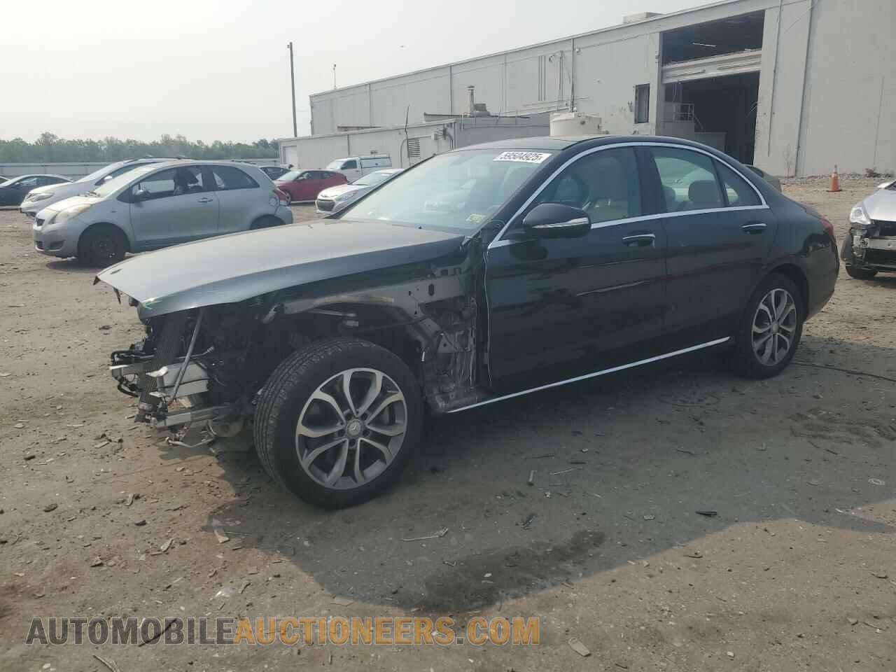 55SWF4KB0FU006243 MERCEDES-BENZ C-CLASS 2015
