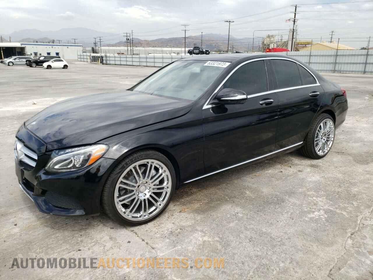 55SWF4KB0FU013497 MERCEDES-BENZ C-CLASS 2015