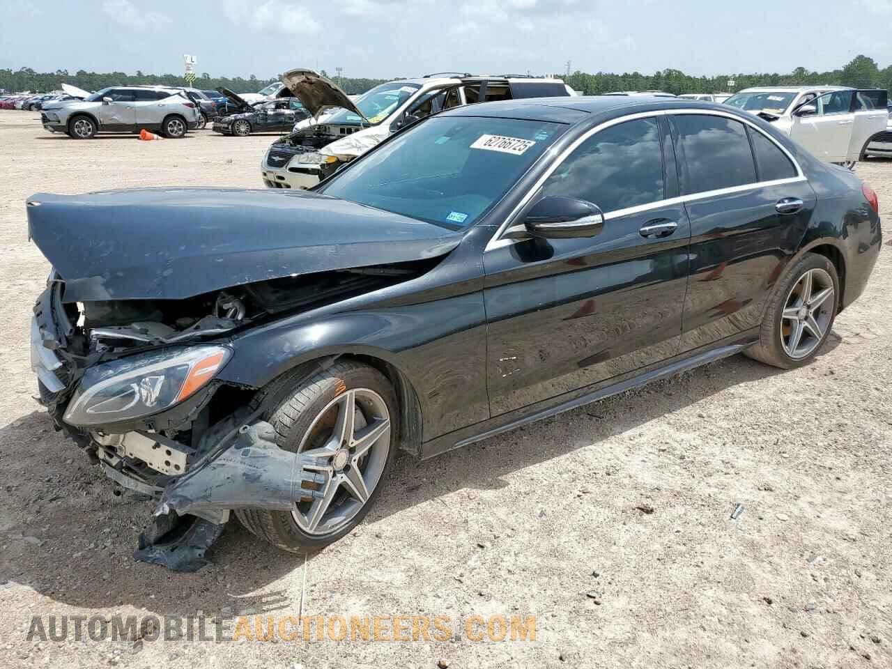 55SWF4KB0FU013726 MERCEDES-BENZ C-CLASS 2015