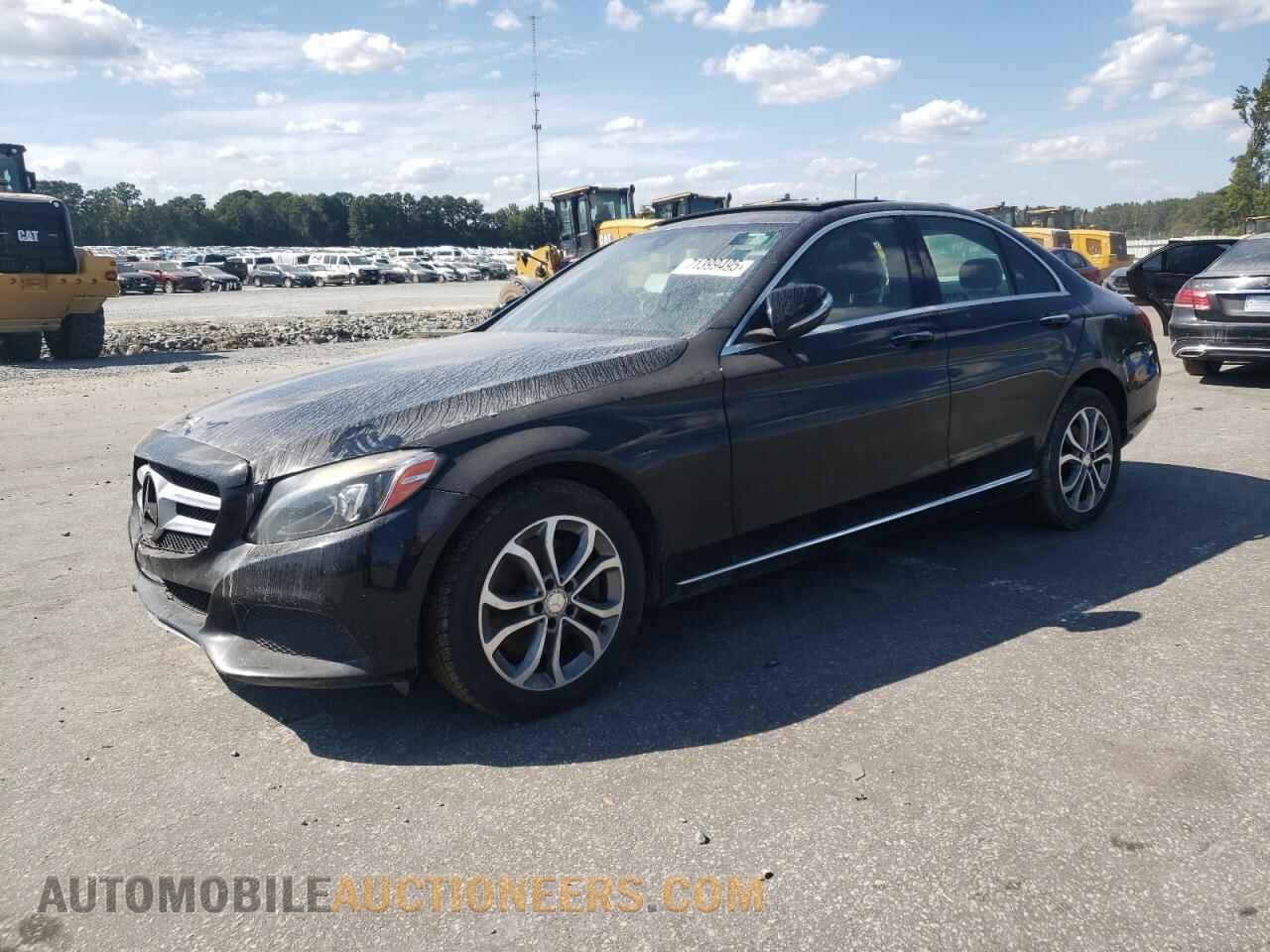 55SWF4KB0FU014049 MERCEDES-BENZ C-CLASS 2015