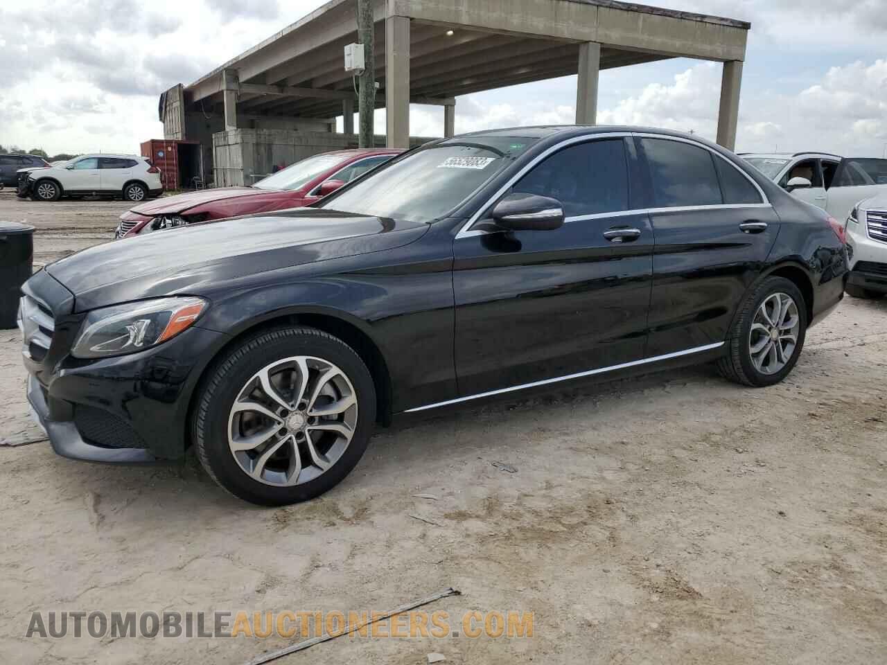 55SWF4KB0FU017341 MERCEDES-BENZ C-CLASS 2015