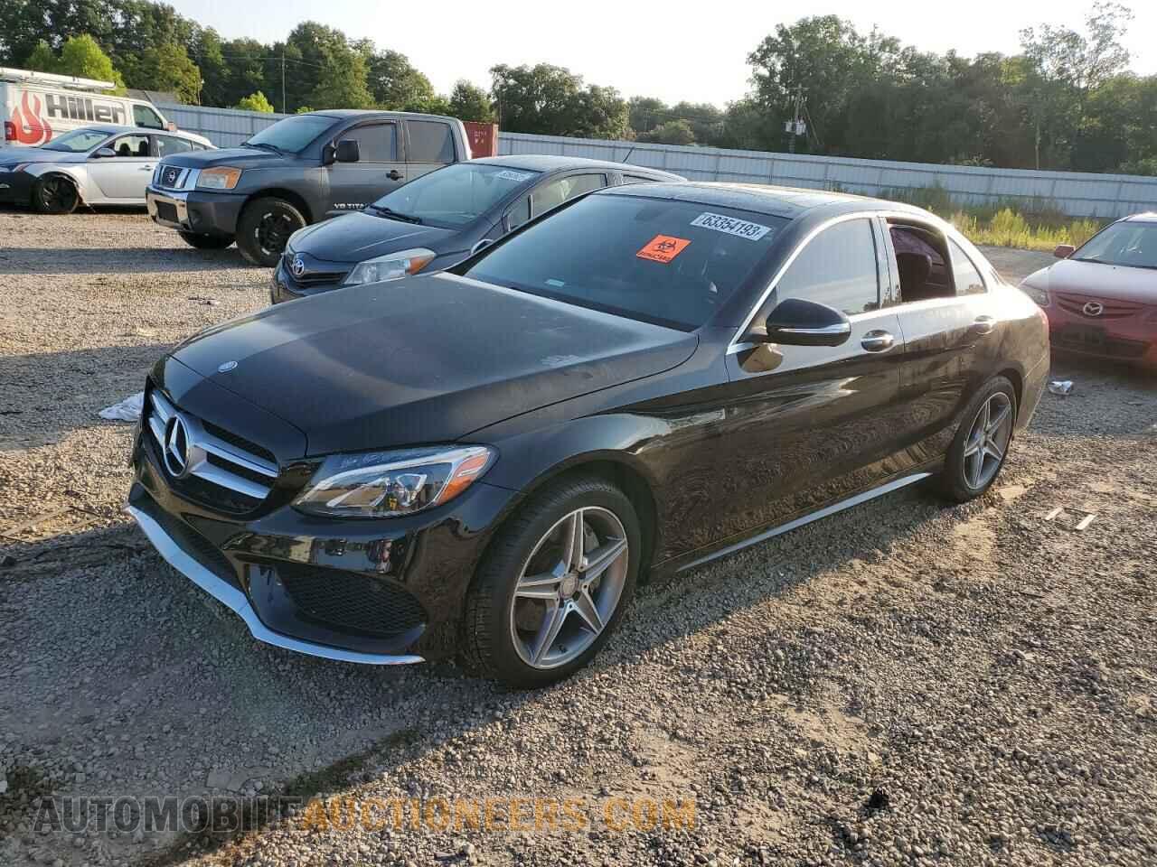 55SWF4KB0FU028484 MERCEDES-BENZ C-CLASS 2015