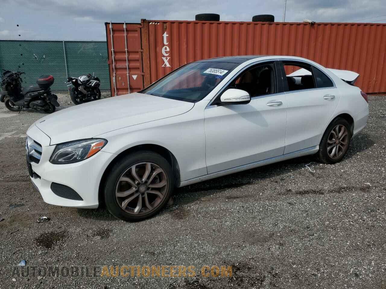 55SWF4KB0FU033989 MERCEDES-BENZ C-CLASS 2015